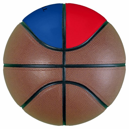 Basketball mit individuelle Name. (Rechts)