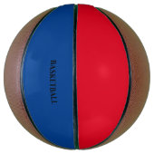 Basketball mit individuelle Name. (Vertikal)