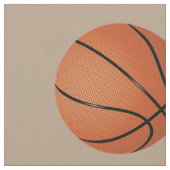 Basketball mit Personalisiertem Individuelle Name Stoff (Nahaufnahme)