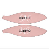 Basketball mit rosafarbenem Monogramm (Panele)