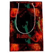 BASKETBALL MITTLERE GESCHENKTÜTE (Vorderseite)