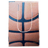 Basketball Mittlere Geschenktüte (Rückseite)