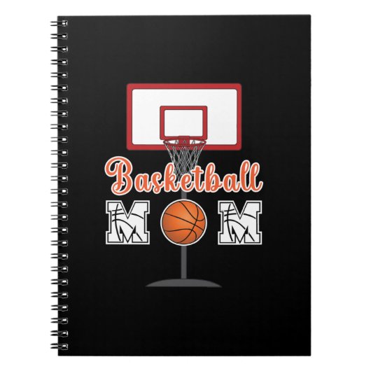 Basketball Mom Notebook Notizblock (Vorderseite)