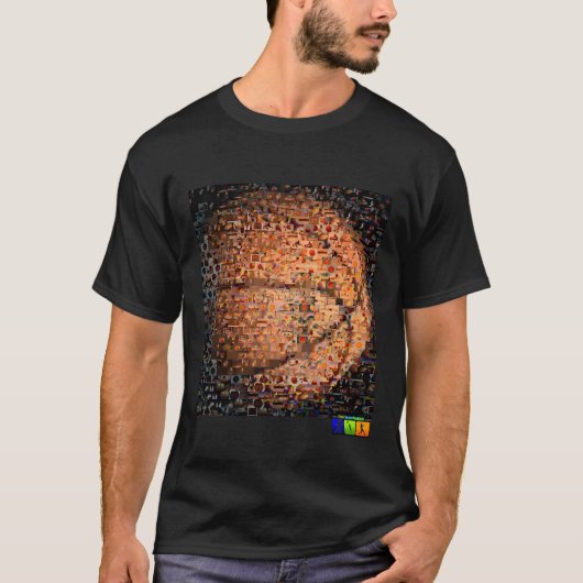 Basketball-Montage T-Shirt (Vorderseite)