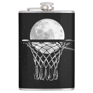 Basketball Moon Flachmann