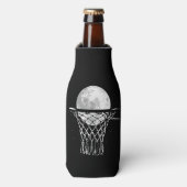 Basketball Moon Flaschenkühler (Flaschenvorderseite)