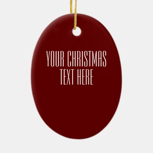 Basketball Moon Keramik Ornament (Hinten)