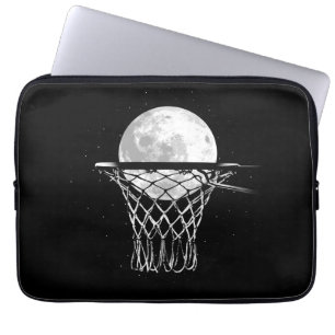 Basketball Moon Laptopschutzhülle
