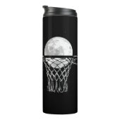 Basketball Moon Thermosbecher (Nach rechts gedreht)