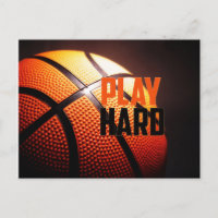Basketball-Motivation: Spielen Sie hart durch Händ