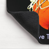 Basketball Mouse Pad - Ich Liebe Dieses Spiel Mousepad (Ecke)