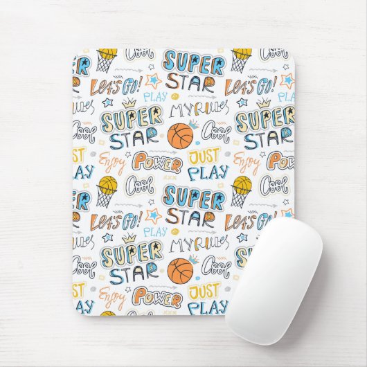 Basketball Mousepad (Mit Mouse)