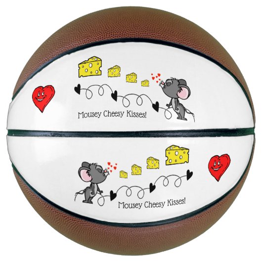 Basketball Mousey Cheesy Kisses (Vorderseite)