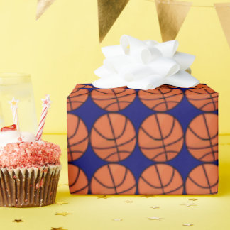 Basketball-Muster Geschenkpapier