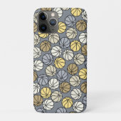 Basketball Muster Grau Tank Top Case-Mate iPhone Hülle (Rückseite)