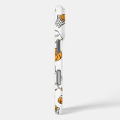 Basketball Muster individuelle Name Gehäuse Case-Mate iPhone Hülle (Rückseite / Rechts)