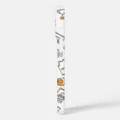 Basketball Muster individuelle Name Gehäuse Case-Mate iPhone Hülle (Rückseite / Links)