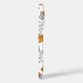 Basketball Muster individuelle Name Gehäuse Case-Mate iPhone Hülle (Rückseite / Rechts)