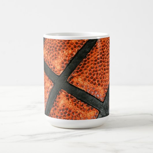 Basketball-Muster Kaffeetasse (Mittel)