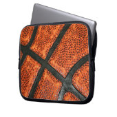 Basketball-Muster Laptopschutzhülle (Vorderseite Links)