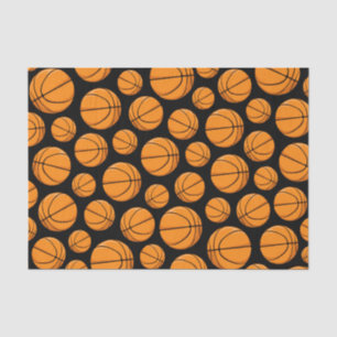 Basketball-Muster Seidenpapier