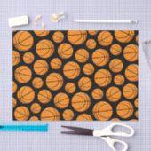 Basketball-Muster Seidenpapier (Handwerk)
