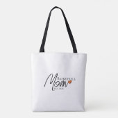 Basketball-Mutter Etabliert Geschenk Tasche (Rückseite)