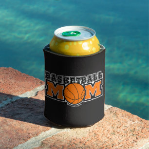 Basketball-Mutter-Screwball-Grafiken Dosenkühler