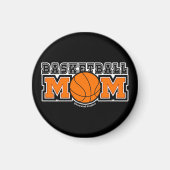 Basketball-Mutter-Screwball-Grafiken Magnet (Vorne)