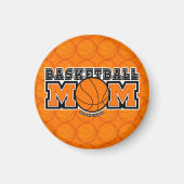 Basketball-Mutter-Screwball-Grafiken Magnet (Vorne)