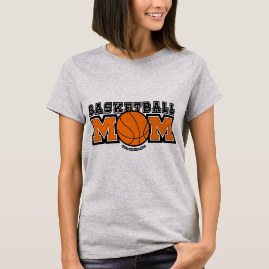 Basketball-Mutter-Screwball-Grafiken T-Shirt (Vorderseite)