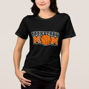 Basketball-Mutter-Screwball-Grafiken Tri-Blend Shirt