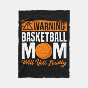 Basketball-Mutter-Spieler-Team-Srt-Mutter-Tag-Mama Fleecedecke