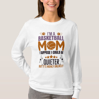 Basketball-Mutter-T-Shirt T-Shirt