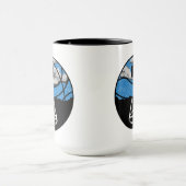 Basketball Nacht Himmel Tasse (Zentrum)