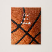 Basketball Nah-up - Beliebte Sportart Puzzle (Vertikal)
