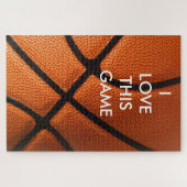 Basketball Nah-up - Beliebte Sportart Puzzle (Horizontal)