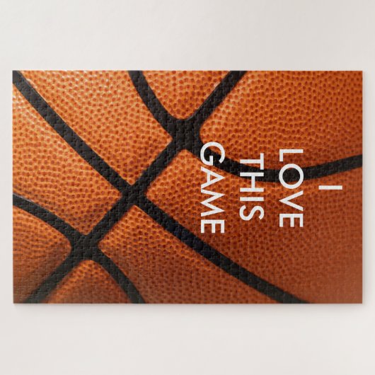 Basketball Nah-up - Beliebte Sportart Puzzle (Horizontal)