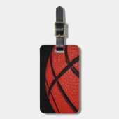 Basketball-Nah-up-Sportteam Gepäckanhänger (Vorderseite vertikal)