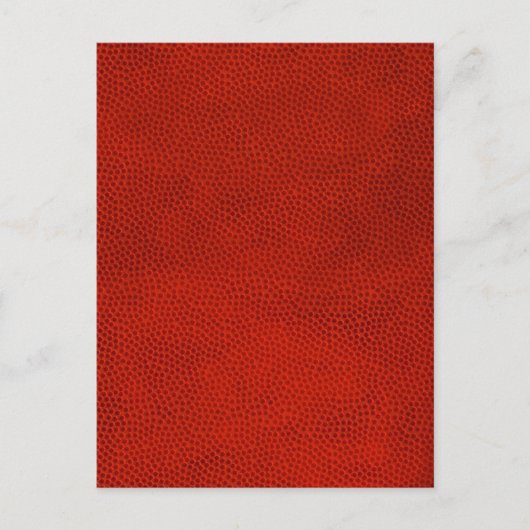 Basketball Nah-up Texturhaut Postkarte (Vorderseite)