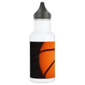 Basketball Nah-up Texturhaut Trinkflasche (Links)