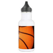 Basketball Nah-up Texturhaut Trinkflasche (Rechts)