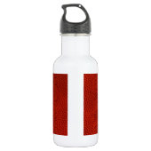 Basketball Nah-up Texturhaut Trinkflasche (Rückseite)