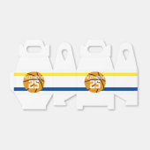 Basketball | Name & Nummer Geschenkschachtel (Ungefaltet)