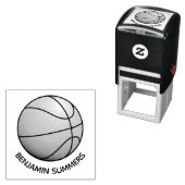 Basketball Namensanpassung Permastempel (Beispiel)