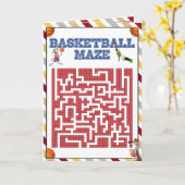 Basketball NBA Baby Duschlabyrinth für Kinder Karte (Gelbe Blume)