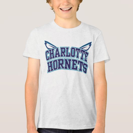 Basketball NBA Charlotte Hornets Tri-Blend Shirt (Vorderseite)