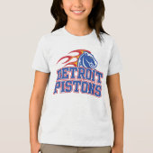 Basketball NBA Detroit Kolben Tri-Blend Shirt (Vorderseite)