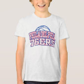 Basketball NBA Philadelphia 76ers Tri-Blend Shirt (Vorderseite)