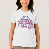 Basketball NBA Philadelphia 76ers Tri-Blend Shirt (Vorderseite)
